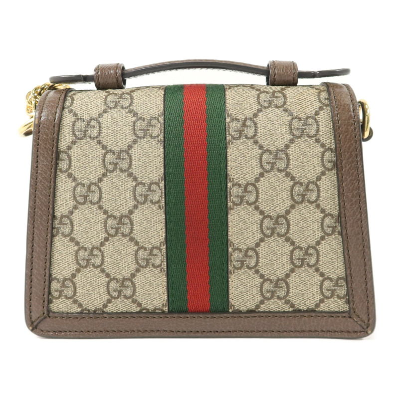 GUCCI 塗層帆布Ophidia Mini手挽肩背兩用袋-1
