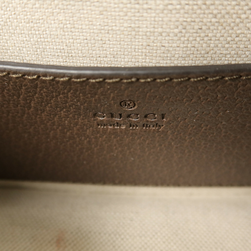 GUCCI 塗層帆布Ophidia Mini手挽肩背兩用袋-5