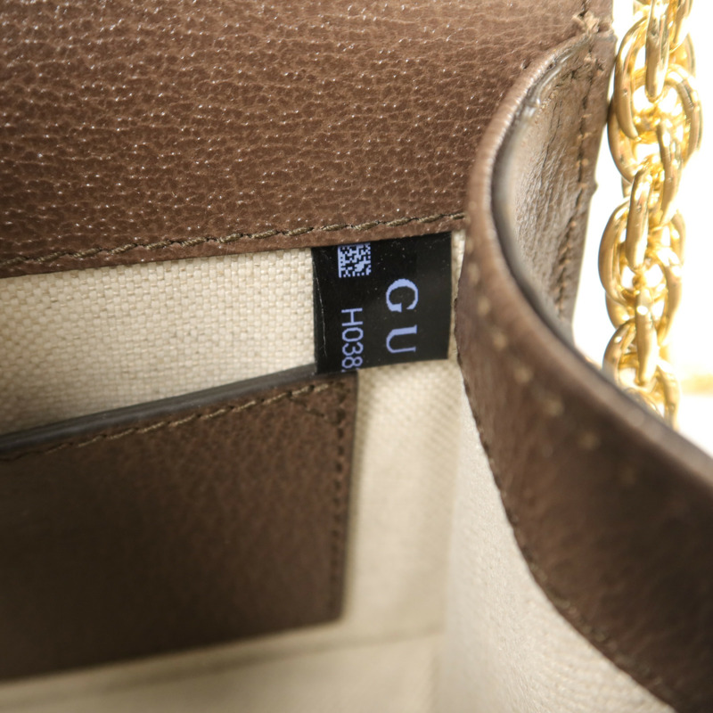 GUCCI 塗層帆布Ophidia Mini手挽肩背兩用袋-7