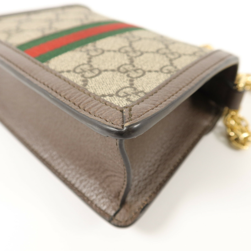 GUCCI 塗層帆布Ophidia Mini手挽肩背兩用袋-13