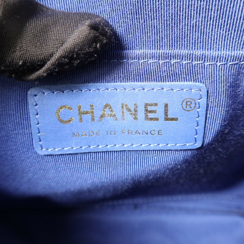 CHANEL 牛皮皮革Chain Shoulder鏈帶肩背袋-5
