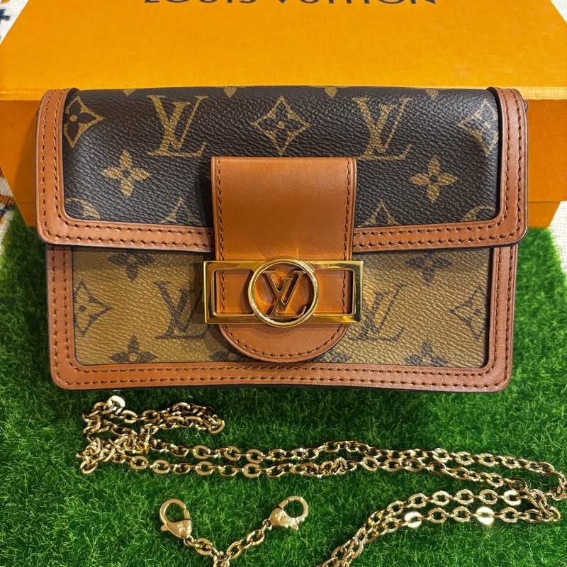 LV DAUPHINE MINI鏈條包-0