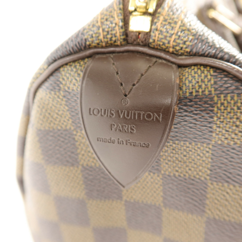 LOUIS VUITTON Damier Speedy 30手挽袋-5