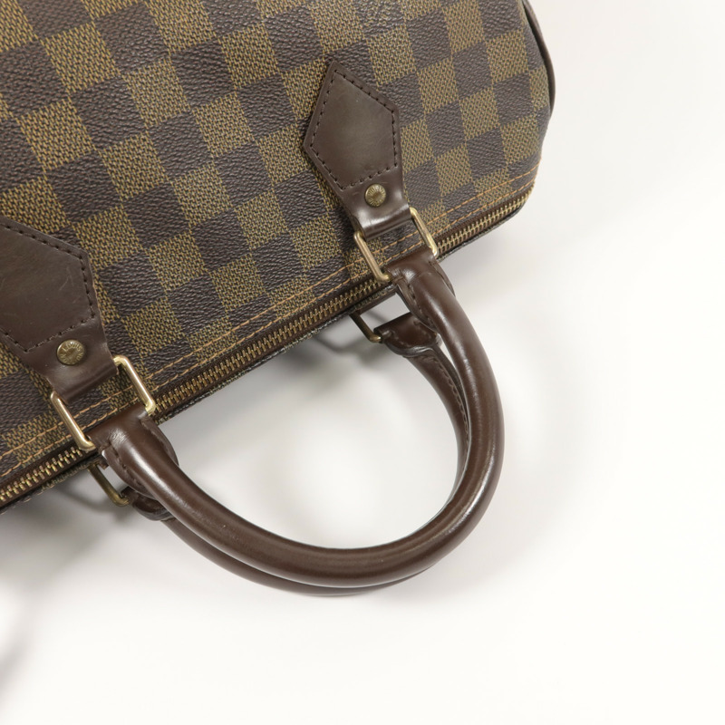 LOUIS VUITTON Damier Speedy 30手挽袋-7