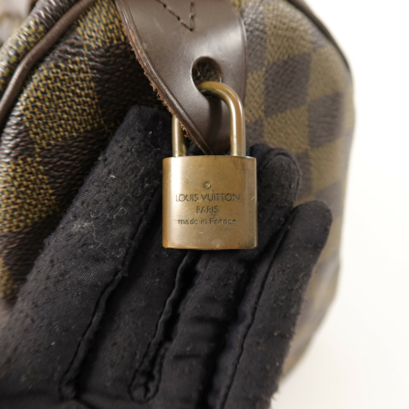 LOUIS VUITTON Damier Speedy 30手挽袋-8