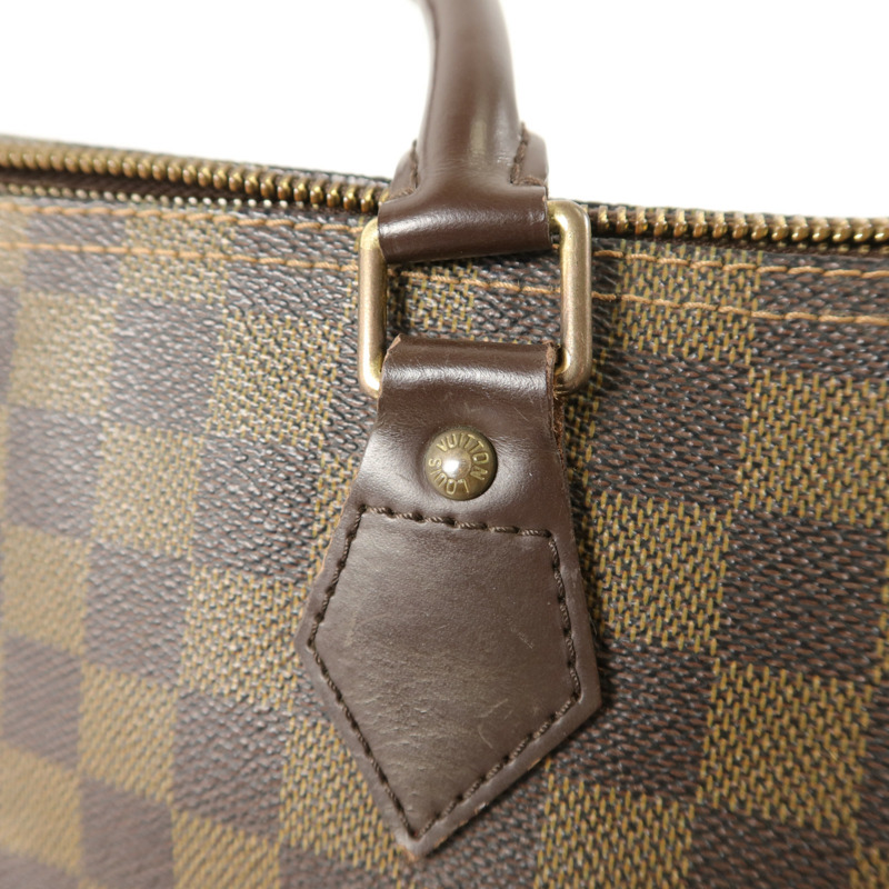 LOUIS VUITTON Damier Speedy 30手挽袋-9