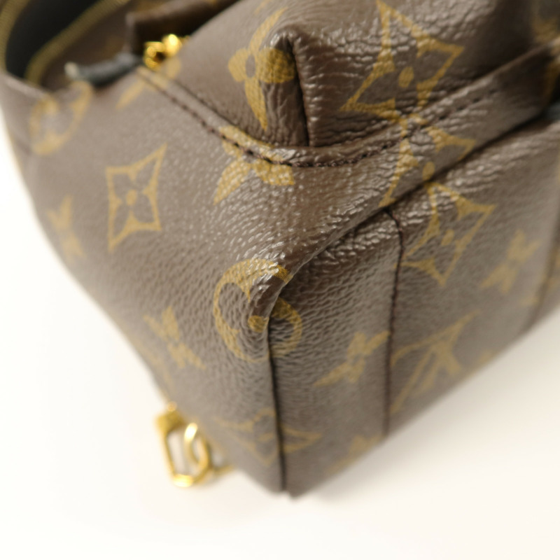 LOUIS VUITTON Monogram Palm Spring Mini背包-12