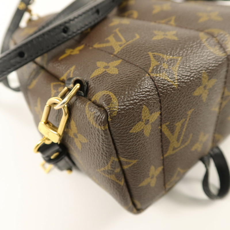 LOUIS VUITTON Monogram Palm Spring Mini背包-14