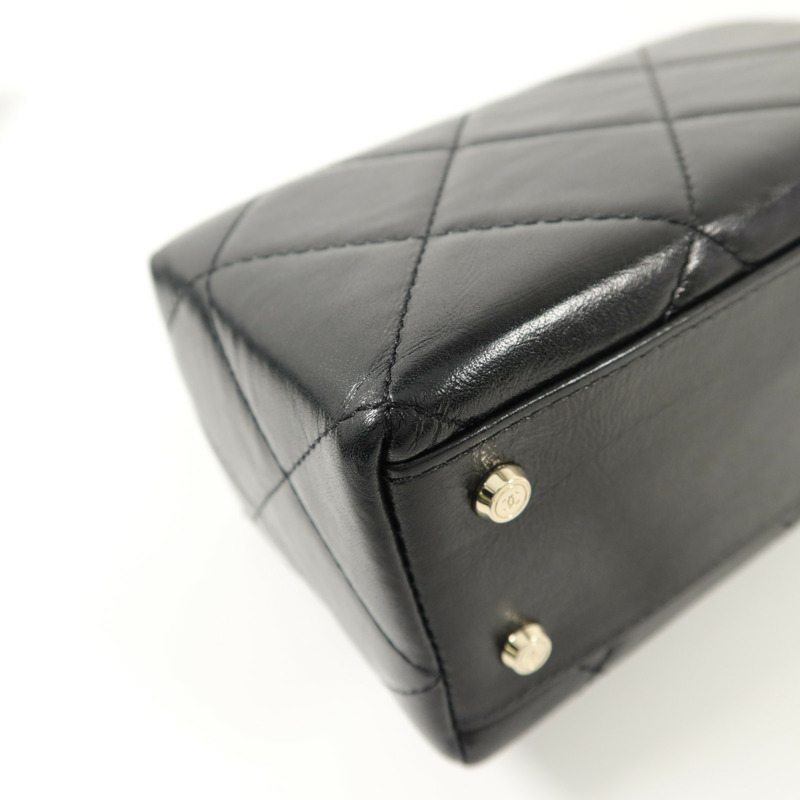 CHANEL 牛皮皮革Vanity Case手挽肩背兩用袋-14