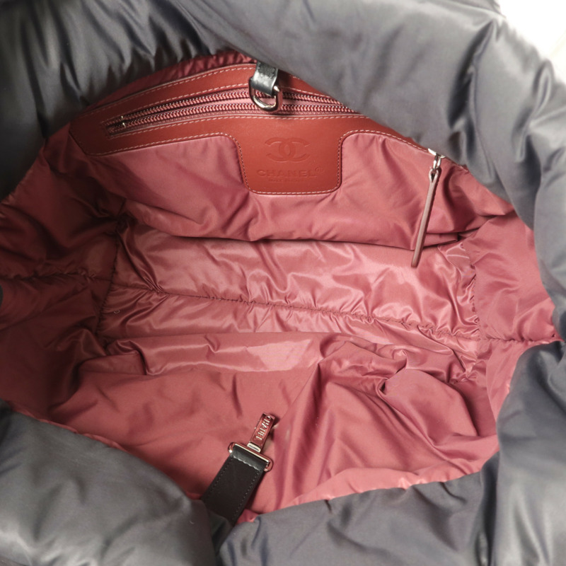 CHANEL 尼龍Coco Cocoon Small手挽袋-4