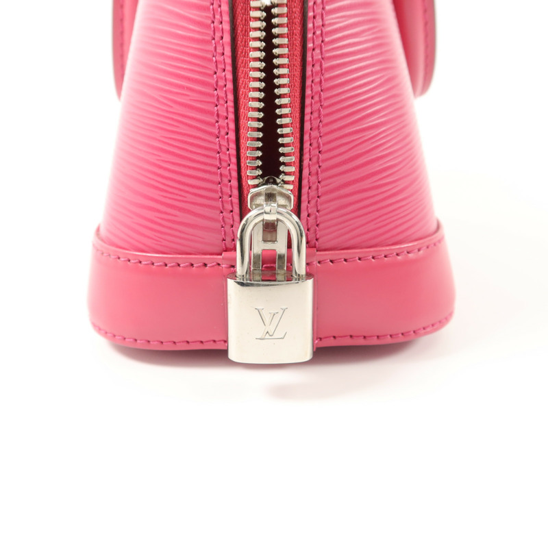LOUIS VUITTON Epi Alma BB手挽肩背兩用袋-8