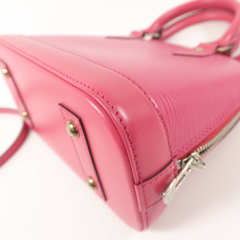 LOUIS VUITTON Epi Alma BB手挽肩背兩用袋-13