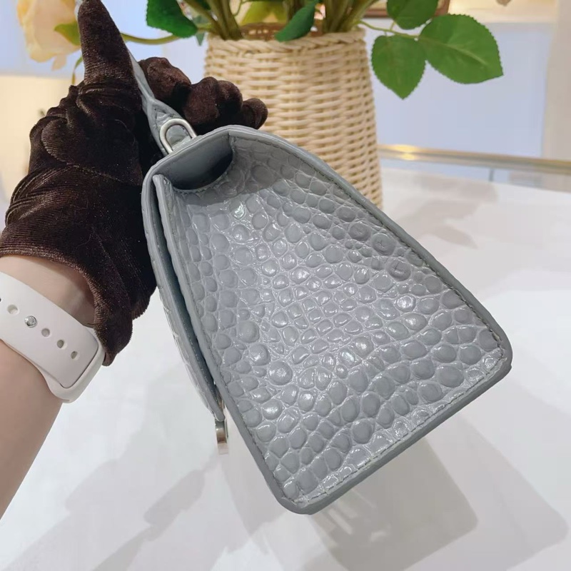 Balenciaga巴黎世家沙漏包 S 灰色-3