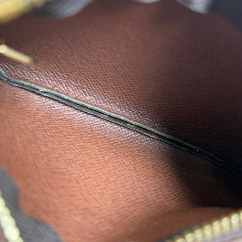 ::LOUIS VUITTON:: LV M62650 Monogram 經典花紋小型拉鍊鑰匙零錢包-12
