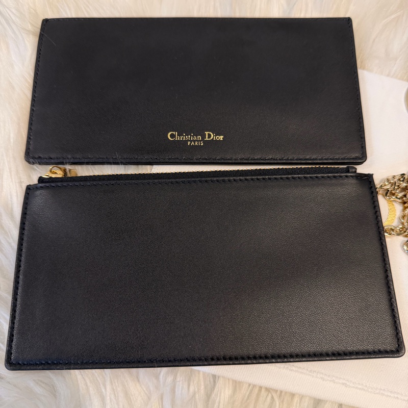 Dior lady Dior pouch 黑羊皮WOC斜肩背手拿包-23