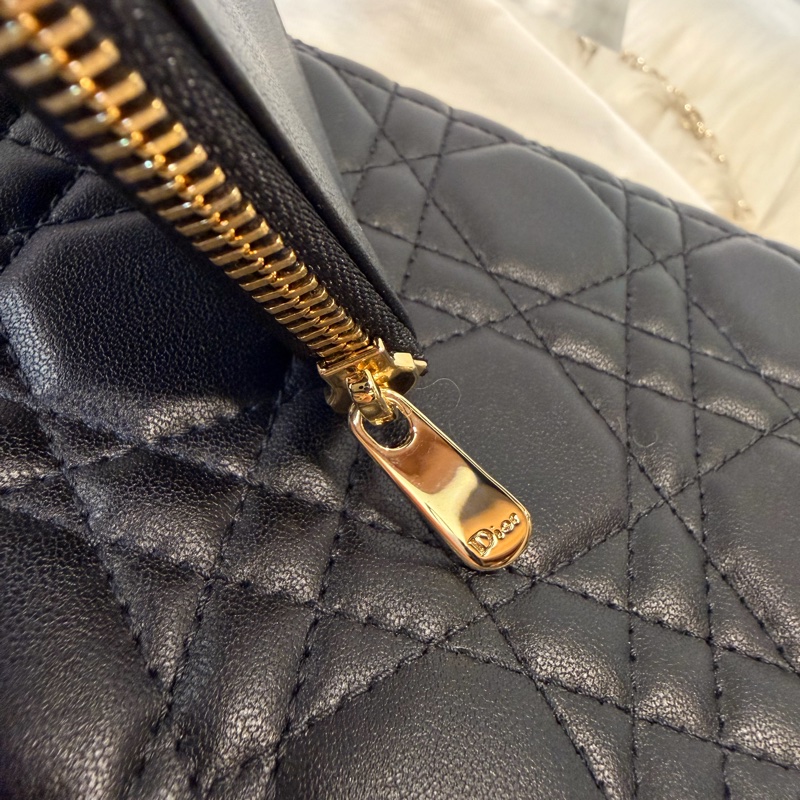 Dior lady Dior pouch 黑羊皮WOC斜肩背手拿包-38