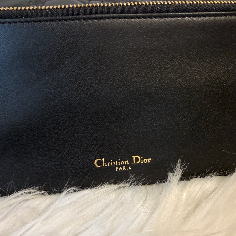 Dior lady Dior pouch 黑羊皮WOC斜肩背手拿包-45