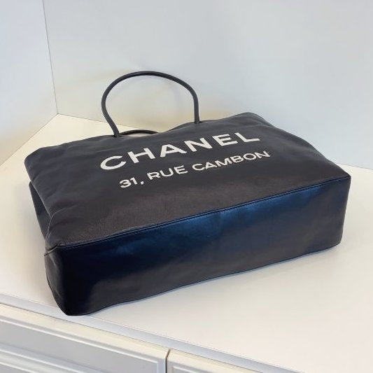 香奈兒/Chanel 31 Rue Cambon 康鵬街Tote全皮購物袋-8