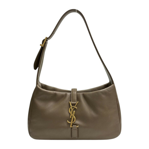 棕色 羊皮 Le 5 A 7 肩背包【SAINT LAURENT YSL 聖羅蘭】 763419