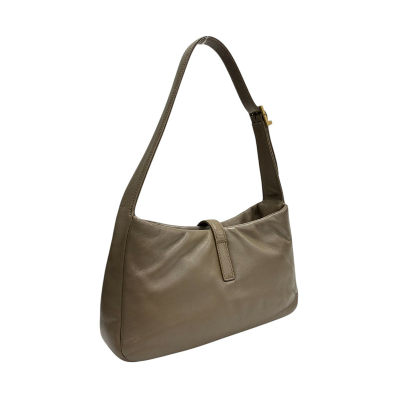 棕色 羊皮 Le 5 A 7 肩背包【SAINT LAURENT YSL 聖羅蘭】 763419-1