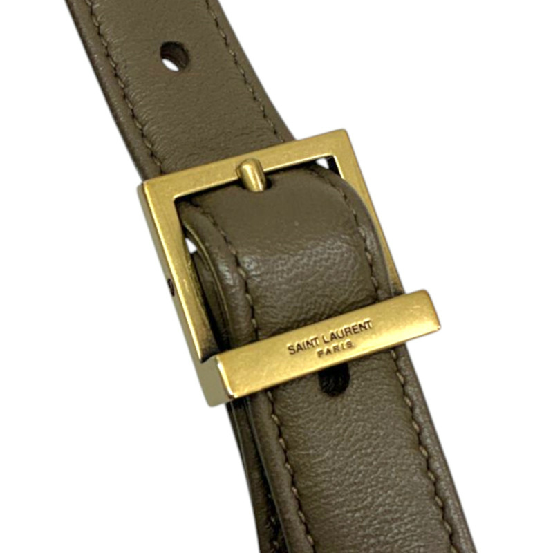 棕色 羊皮 Le 5 A 7 肩背包【SAINT LAURENT YSL 聖羅蘭】 763419-6