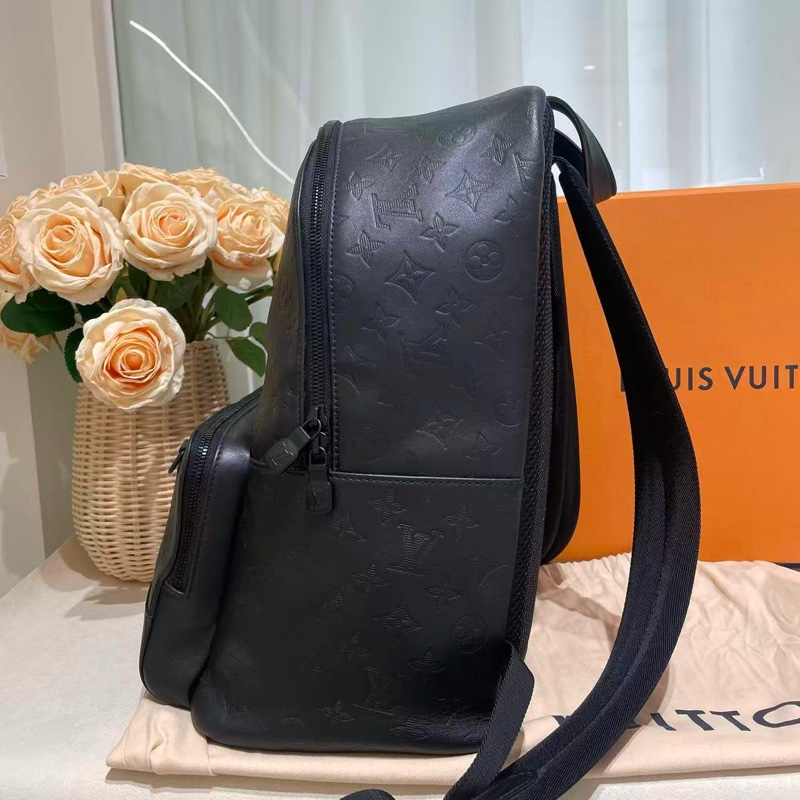 LV路易威登Racer老花壓紋雙肩包-2