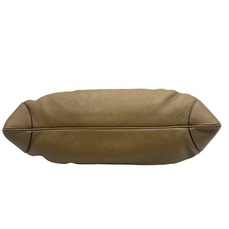 【美收精品】Ferragamo 灰色皮革款手提包 C-470【隔月月中將轉賣至日本 上架期限30天】-7