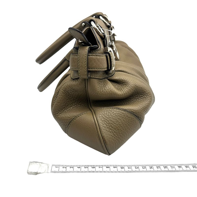 【美收精品】Ferragamo 灰色皮革款手提包 C-470【隔月月中將轉賣至日本 上架期限30天】-17
