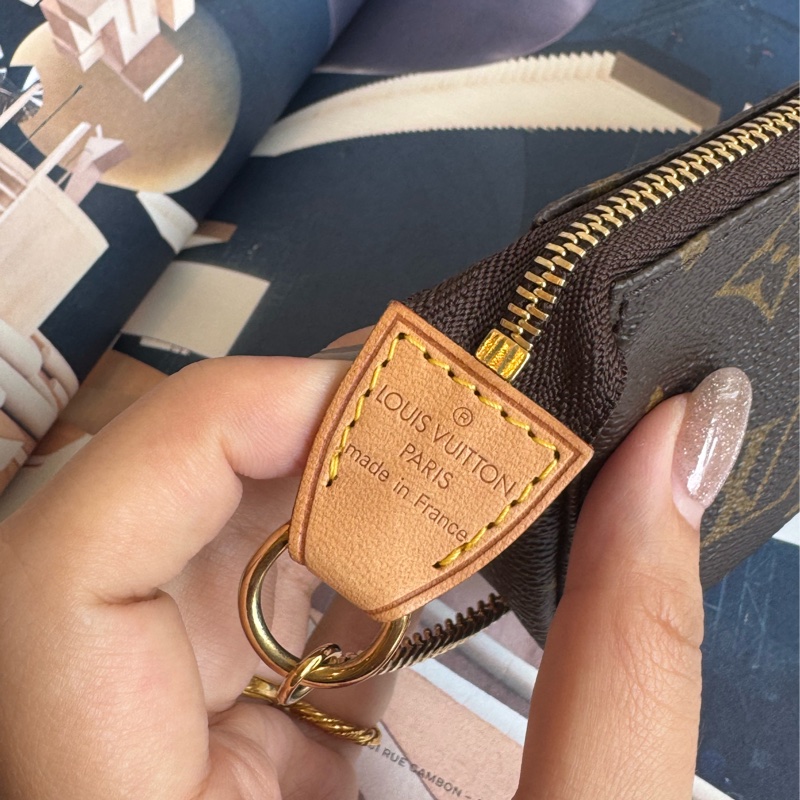 LV花紋mini麻將包/小錢包👛-3