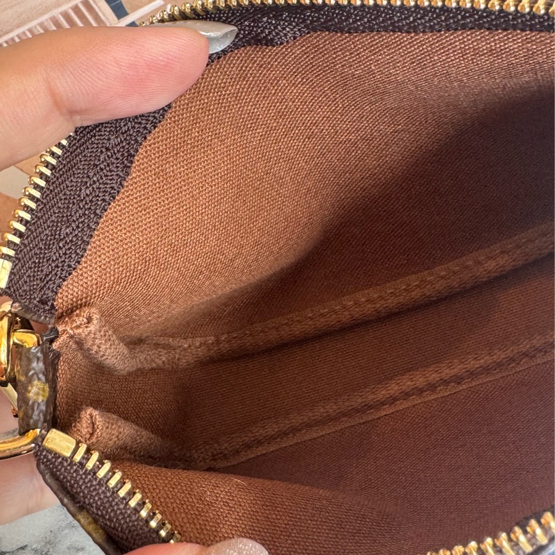 LV花紋mini麻將包/小錢包👛-11