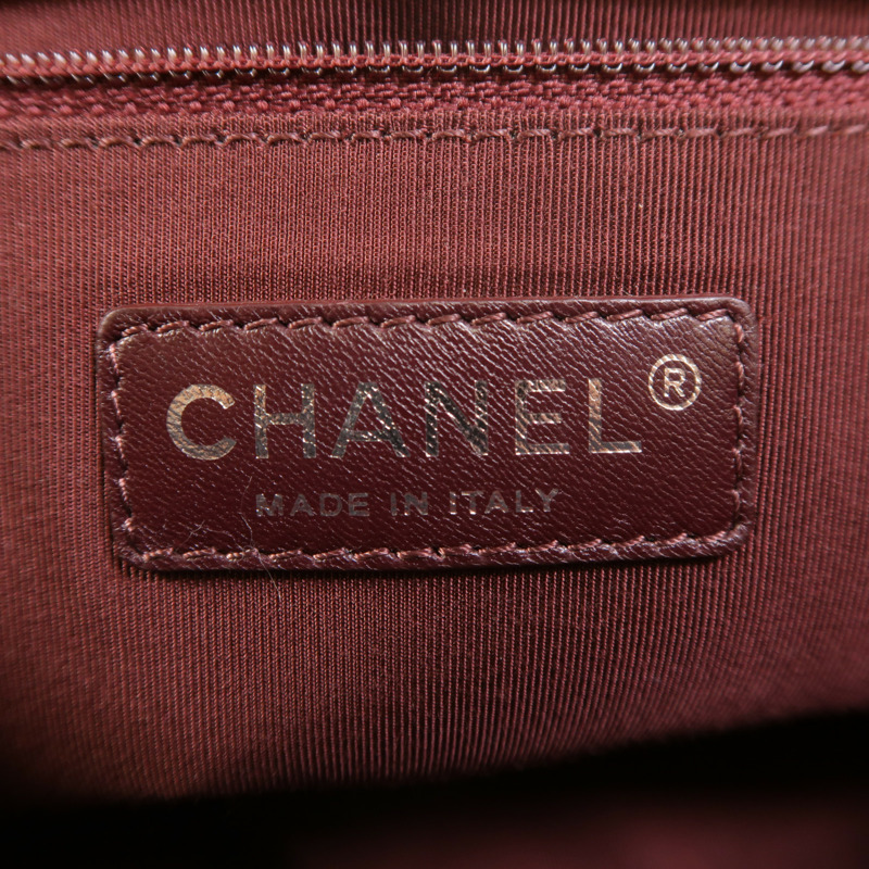 CHANEL 牛皮皮革Boy 28鏈帶肩背袋-5