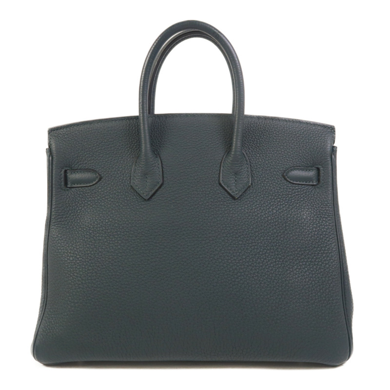 HERMES Togo皮革Birkin 25 2018 Limited Edition手挽袋Vert Cypress/Bleu Zellige-1