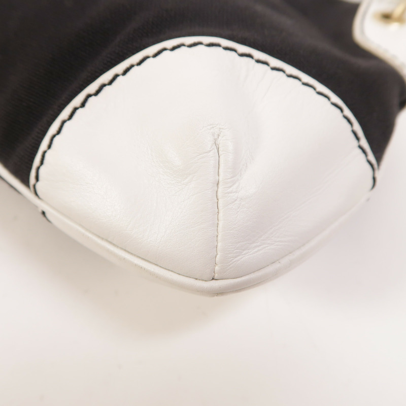 CHANEL 帆布Shoulder Bag鏈帶肩背袋-12