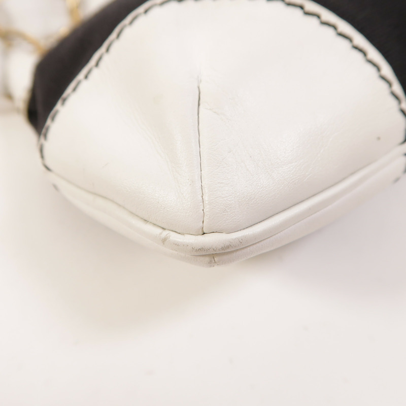 CHANEL 帆布Shoulder Bag鏈帶肩背袋-13