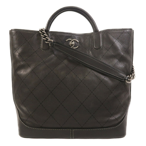 CHANEL 牛皮皮革Tote Bag手挽袋