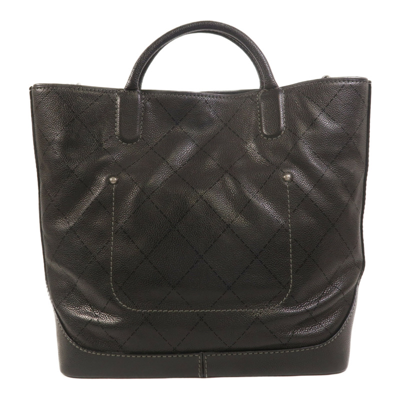 CHANEL 牛皮皮革Tote Bag手挽袋-1