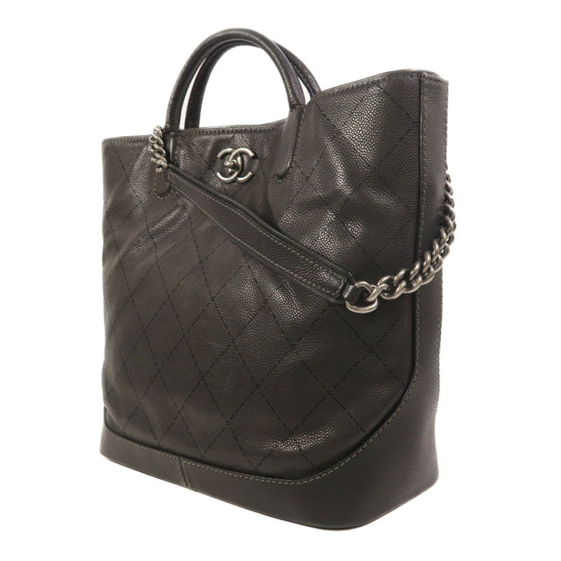 CHANEL 牛皮皮革Tote Bag手挽袋-2