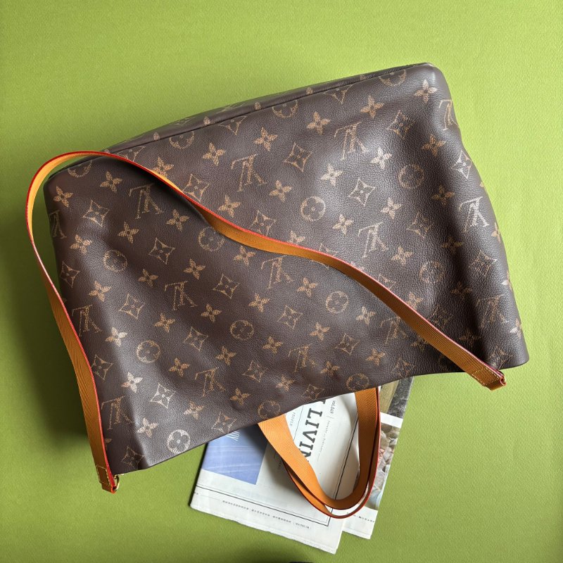 ::LOUIS VUITTON:: LV M13928 Autres Cuirs Monogram Shopper Tote MM 皮革托特包-2