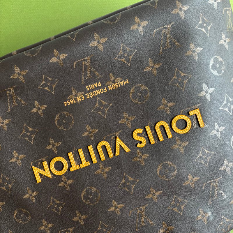 ::LOUIS VUITTON:: LV M13928 Autres Cuirs Monogram Shopper Tote MM 皮革托特包-3