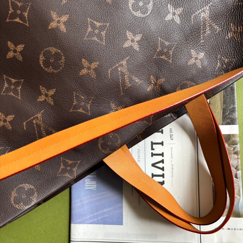 ::LOUIS VUITTON:: LV M13928 Autres Cuirs Monogram Shopper Tote MM 皮革托特包-7