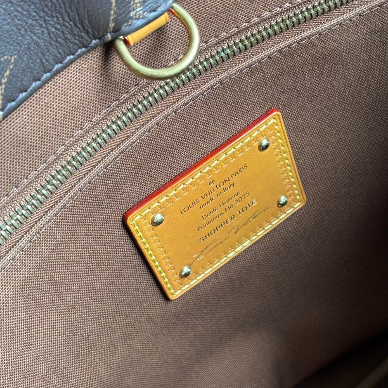 ::LOUIS VUITTON:: LV M13928 Autres Cuirs Monogram Shopper Tote MM 皮革托特包-17