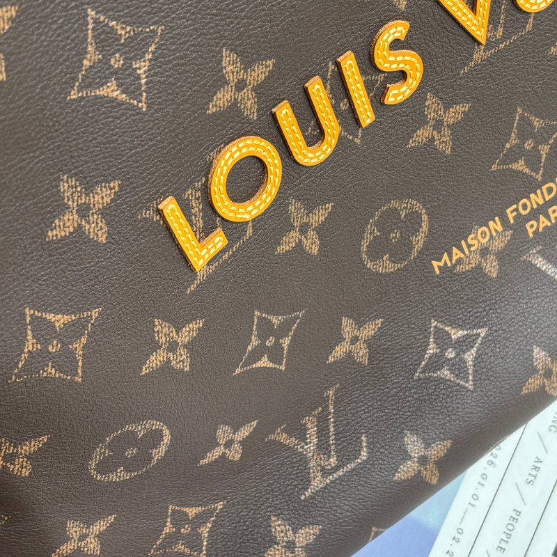 ::LOUIS VUITTON:: LV M13928 Autres Cuirs Monogram Shopper Tote MM 皮革托特包-26