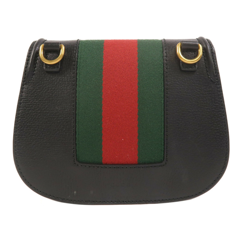 GUCCI 牛皮皮革Totem Butterfly Imitation Diamond肩背袋-1