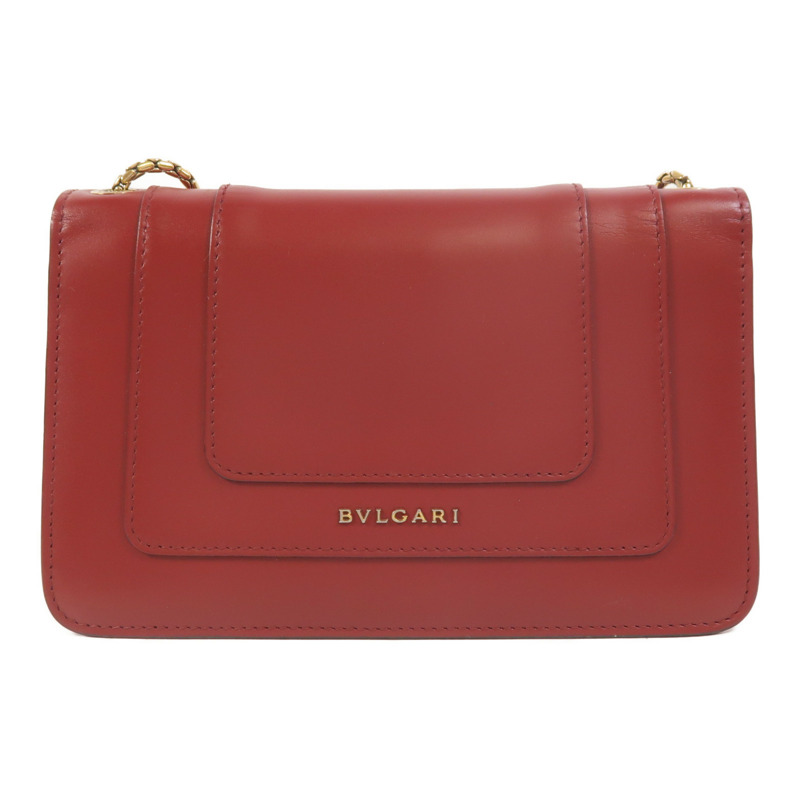BVLGARI 牛皮皮革Serpenti Forever Wallet On Chain鏈帶肩背袋-1