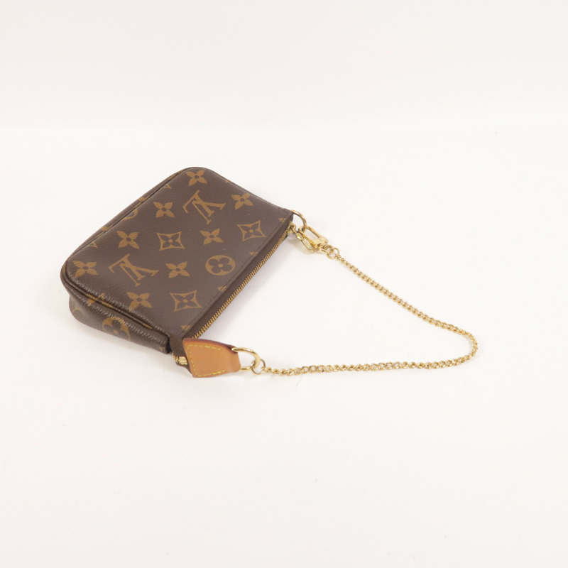 LOUIS VUITTON Monogram Mini Pochette Accessoires手挽袋-7