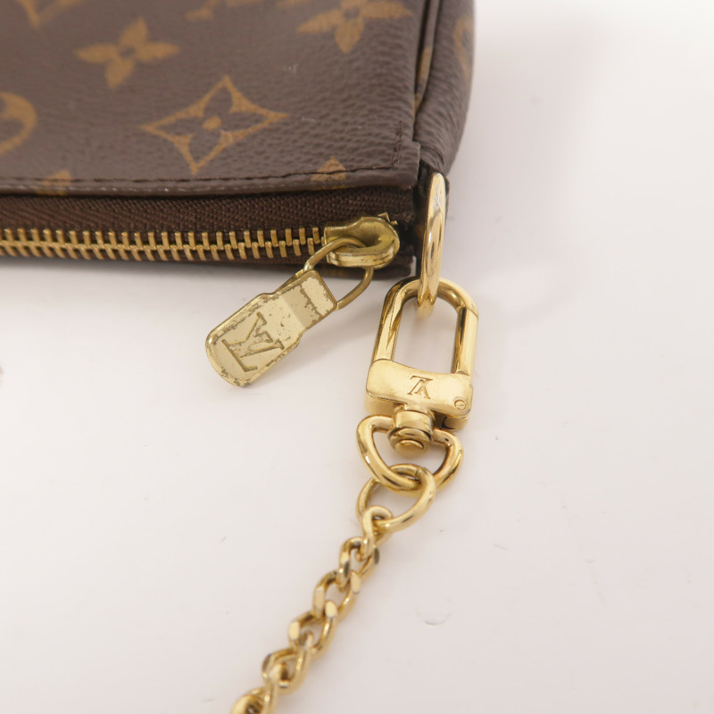 LOUIS VUITTON Monogram Mini Pochette Accessoires手挽袋-12