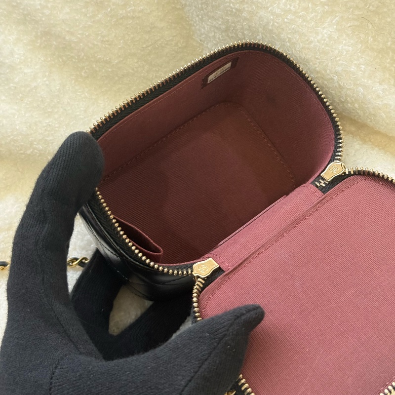 （台灣購證🇹🇼全配）Chanel 雙金球小盒子包-6