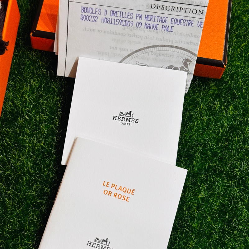 HERMÈS 愛馬仕 Heritage Equestre 馬鐙耳環-11