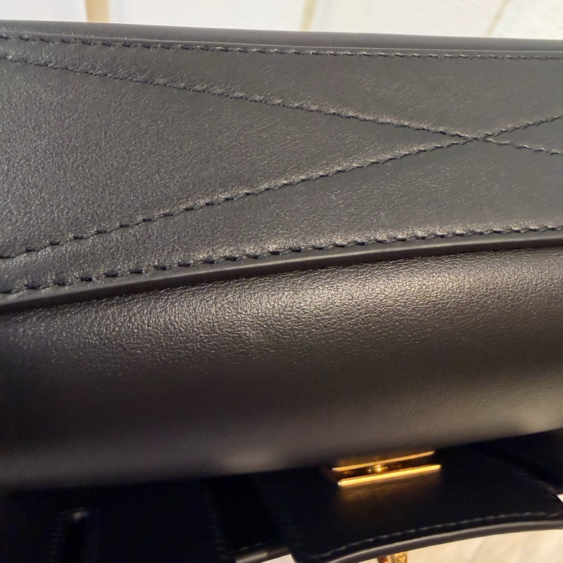 Balenciaga Bel air xs黑牛皮肩斜背包-15