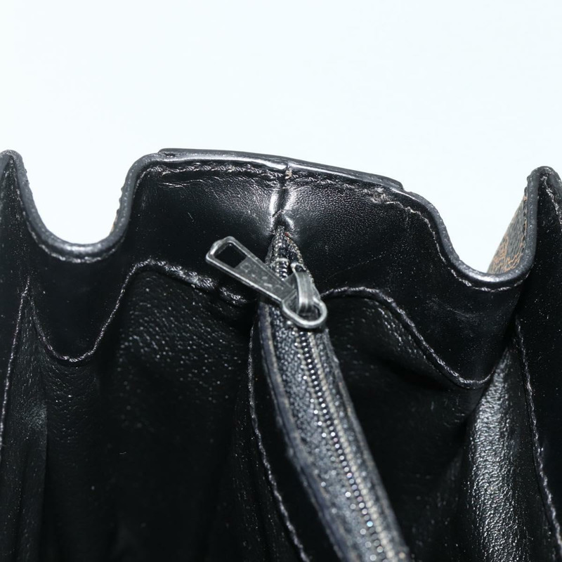 【日本直送】CELINE Macadam帆布手提包 PVC皮革 黑色 金色 正品 178597A-19